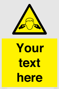 Custom Noise Hazard Sign